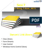 Sesi 7 - Dynamic Link Library
