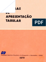 Normas de apresentação tabular do IBGE