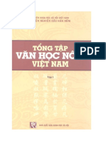 Tong Tap Van Hoc Nom Viet Nam - Tap 1 - Vien KHXHVN-2008 PDF