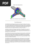 Final Drive and Driving Thrust Overview | PDF | Axle | Gear