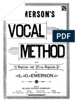 Emerson39s Vocal Method PDF