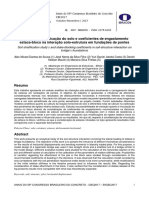 Interação Solo-Estrutura de Estacas Carregadas Horizontalmente