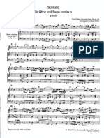 Bach - Sonate Oboe G-Moll Wq135 PDF