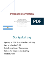 Personal Information