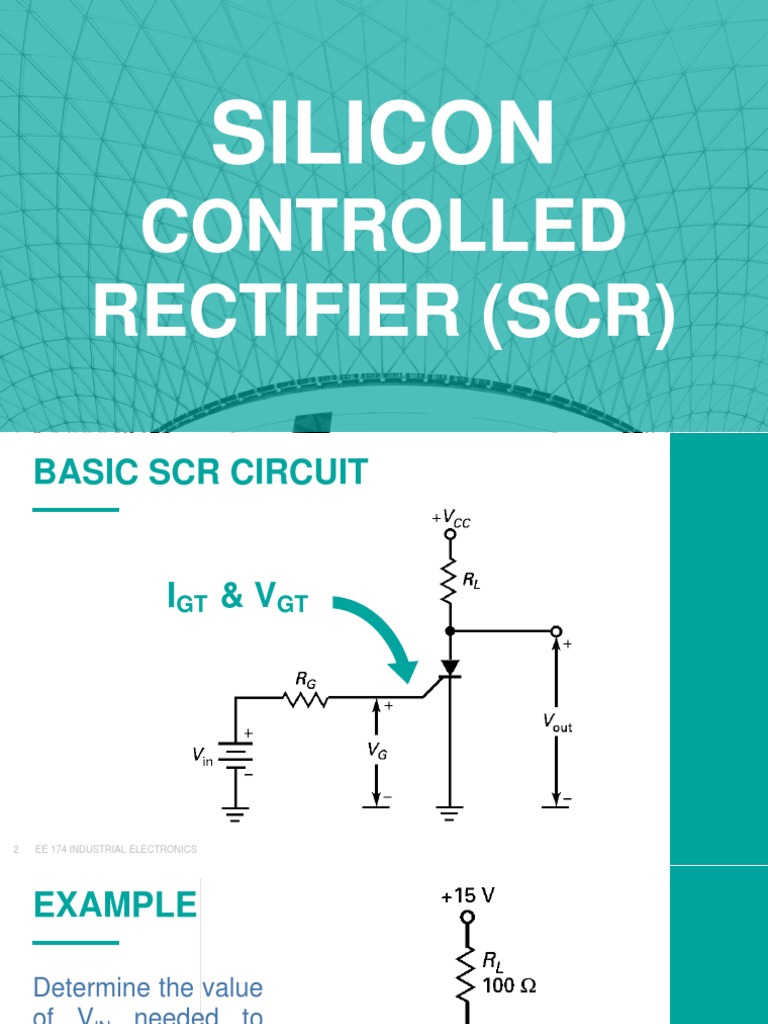 Lecture 2 - SCR, GTO, DIAC, TRIAC | PDF | Power Electronics | Electronics