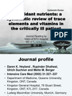 Antioxidant Nutritients