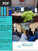 Serving Lives Under Marginalization-SLUM Annual Report 2018