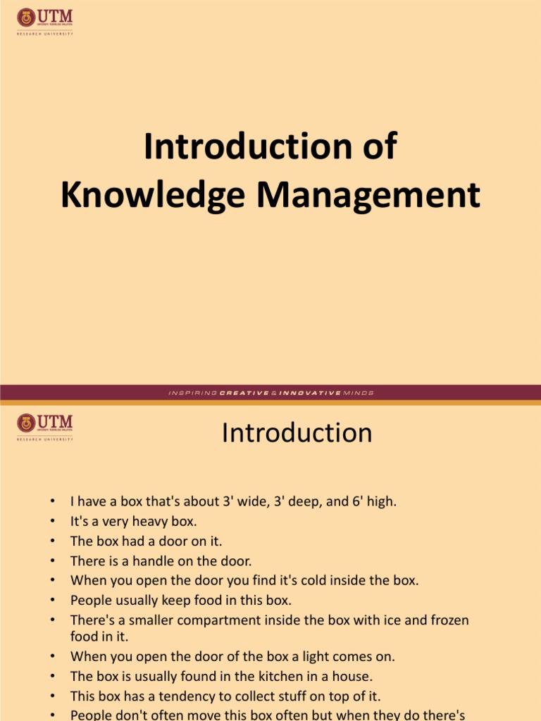 Understanding Knowledge Management Basics | PDF | Knowledge Management ...