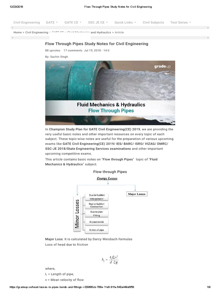 Water Hammer PDF Dynamics (Mechanics) Gas Technologies