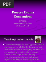 Process Drama Conventions