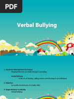 Verbal Bullying