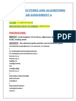 Data Structures and Algorithms Lab Assignment-6: Pseudocode