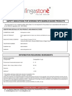 Kalingastone Marble Safety Data Sheet