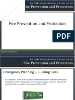 GEN Fire Prevention and Protection