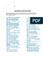 compositores de musica desconocidos del año 1750-1820