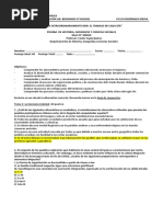 prueba diagnóstico III medio