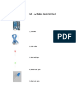 K1 - Arduino Basic Kit List: 1, UNO R3