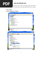 Uno r3, Mega, Nano Driver Faq