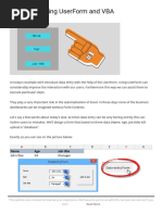 Data Entry Using UserForm - Excel VBA Form Controls