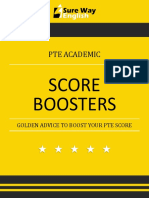 Sure Way English PTE Score Boosters Book PDF