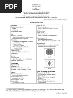 Terms & Concepts Set Theory