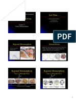 Last Time : GY 111: Physical Geology