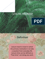 Leisure Tourism 