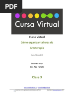 Clase3 Como Organizar Talleres de Arteterapia