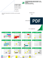 Calendario Geral 2018