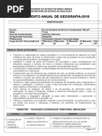 Planejamento de Geogrfia 7 Ano (1)
