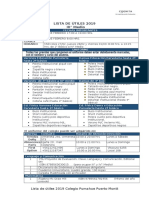 Listas de Útiles Iiiº Medio 20191