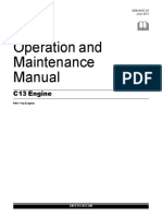 Operation and Maintenance Manual: C13 Engine