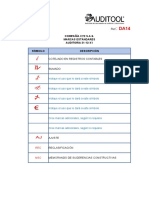 DA14 MS Marcas de Auditoria