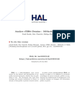 Analyse D'effet Domino - Methodes Et Outils