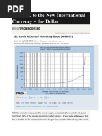 Welcome To The New International Currency