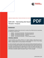 AGN 235 - Generating Set Assembly - Torsional Vibration Analysis
