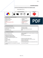 Diluyente Acrilico MSDS PDF