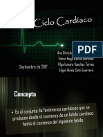 Ciclo Cardíaco