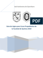 Guía Propedeutico Lógica 2019 PDF