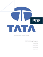 Tata Motors Limited Strategic Case Study