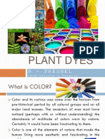 Plant Dyes