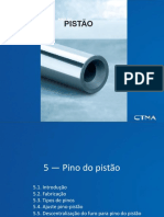 Fabricação e tipos de pinos de pistão