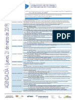 Agenda Simposio Gobernanza Del Agua 21-22 de Marzo