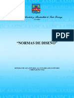 Normasd de diseño sistemas de agua potable.pdf