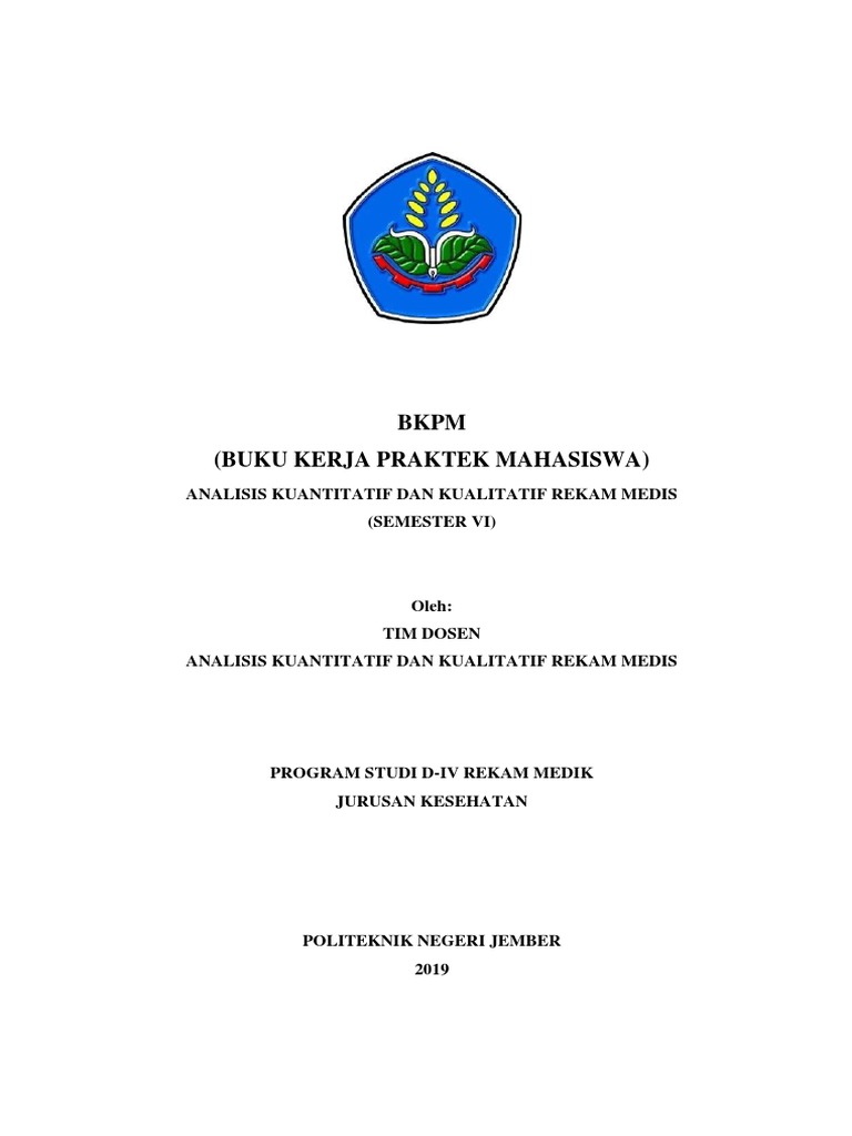 Bkpm Analisis Kuantitatif Dan Kualitatif Berkas Rekam Medis Pdf Pdf