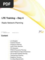 LTE Training - Day 4: Radio Network Planning