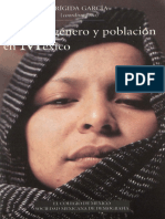 Brígida García - 1999 - Mujer, Género y Población en México PDF