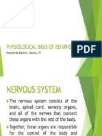 Physiological Basis of Behavior