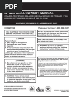 Download Gass Grill Manual See Pg 11 by dpietran SN40291210 doc pdf