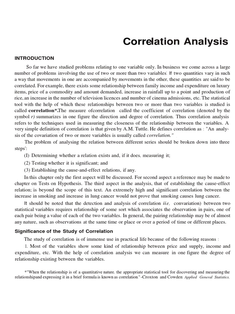 Chapter 7 | PDF | Correlation And Dependence | Causality